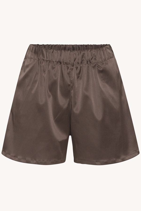 Iblamelulu Twiggy shorts brown satin