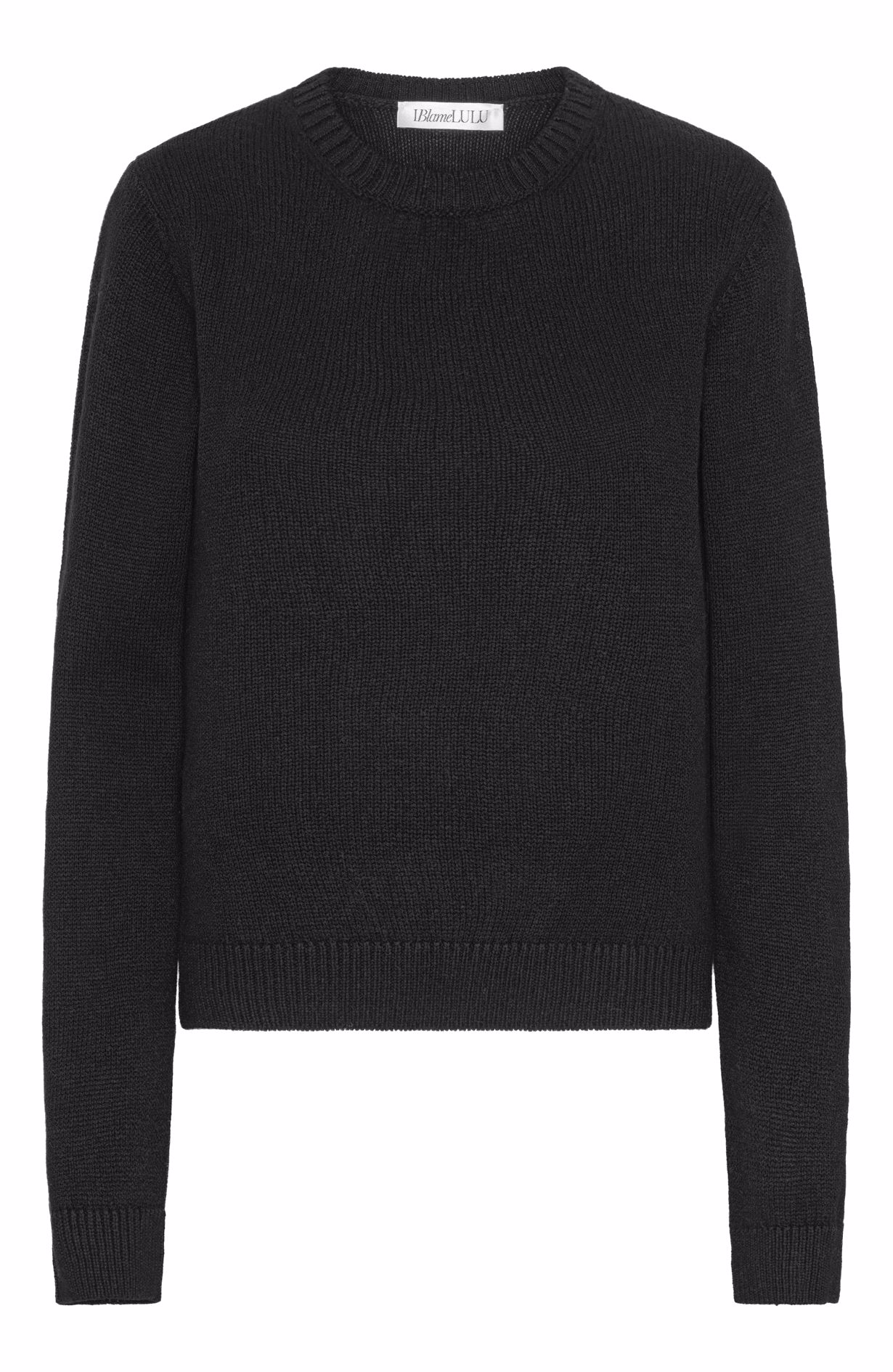 Iblamelulu New Claire r-neck Nero
