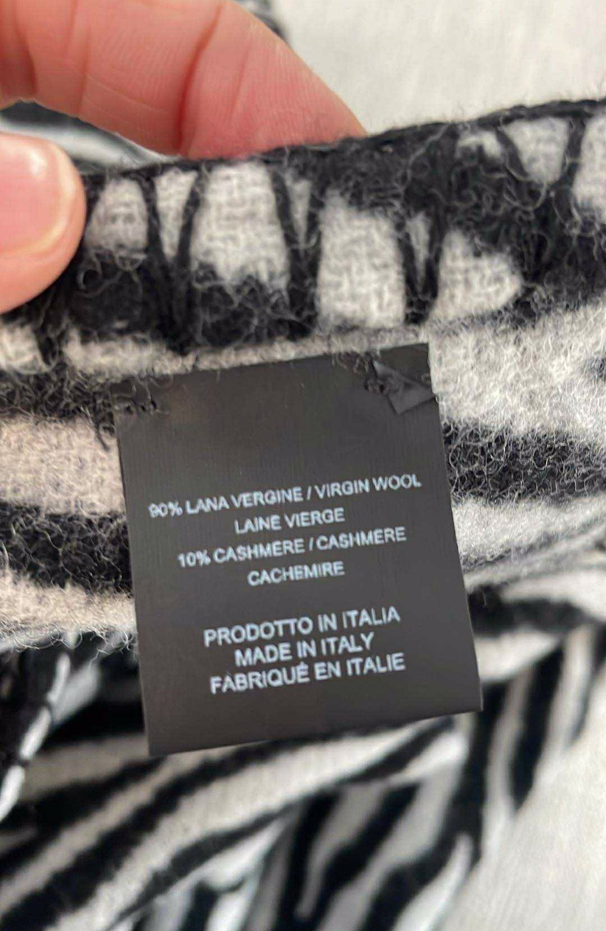 I Blame Lulu Zebra Cashmere Plaid