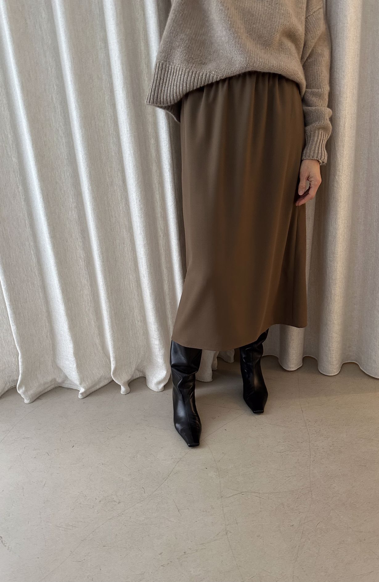 Iblamelulu Kaya skirt desert sand