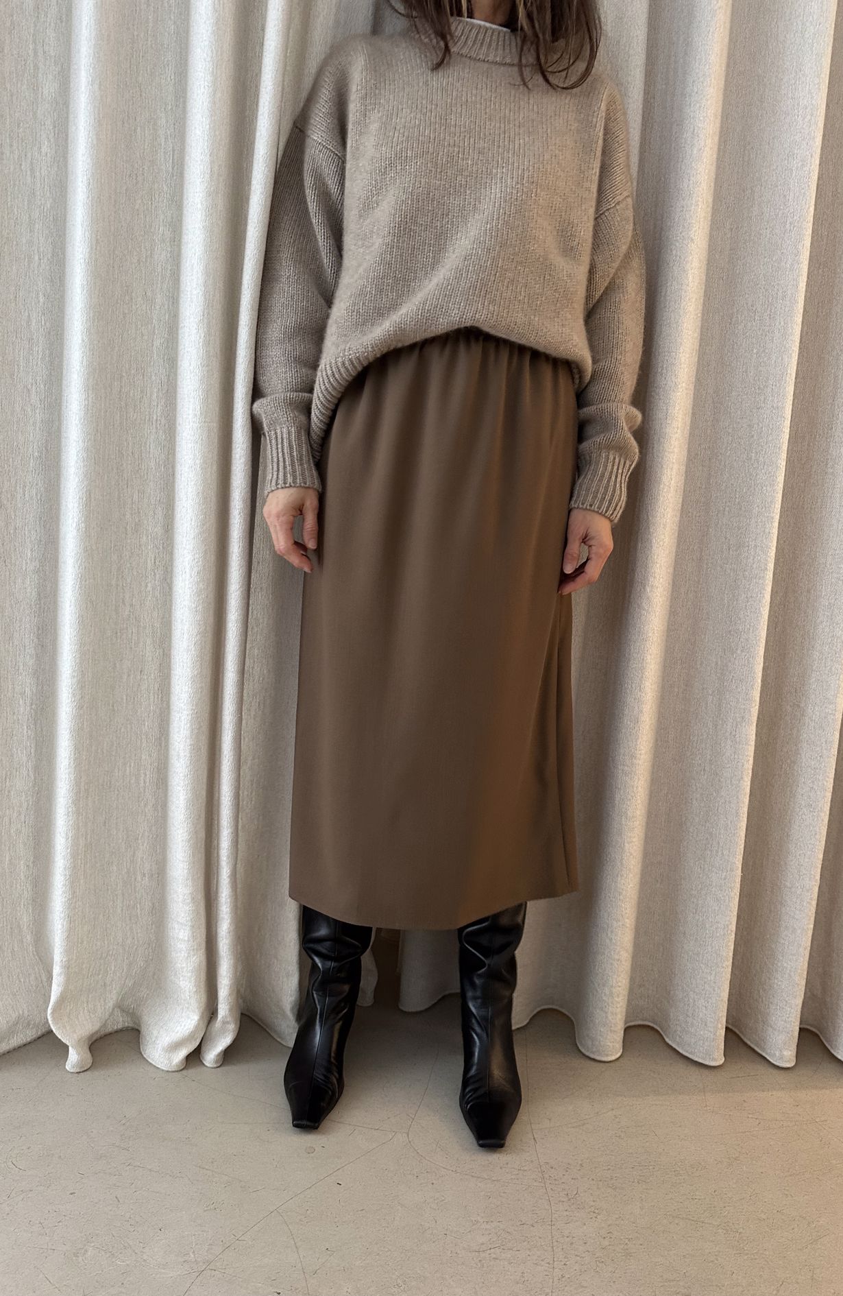 Iblamelulu Kaya skirt desert sand