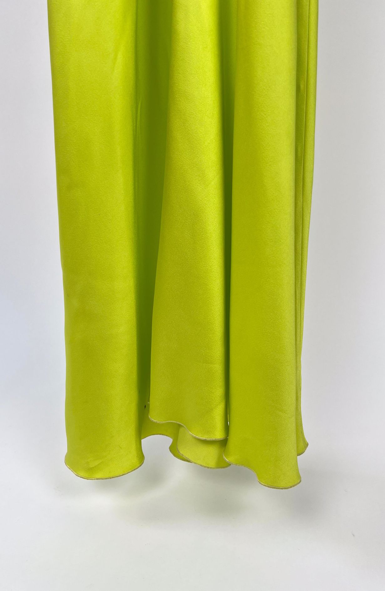 Victoria Beckham dress slip lime green size FR36