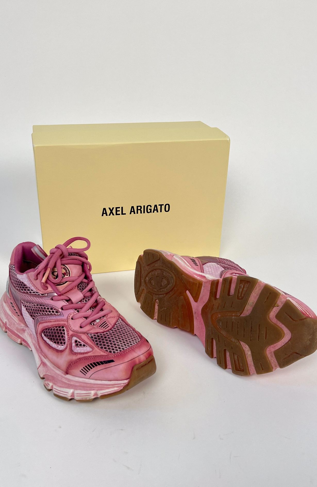 Axel Arigato sneakers pink size 40 +box