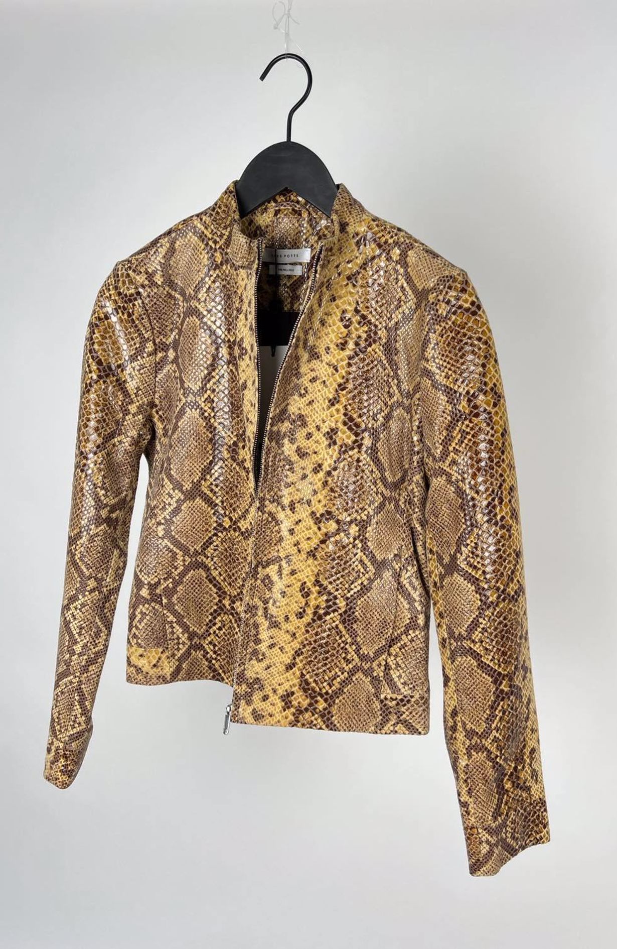 Saks Potts python jacket size XS