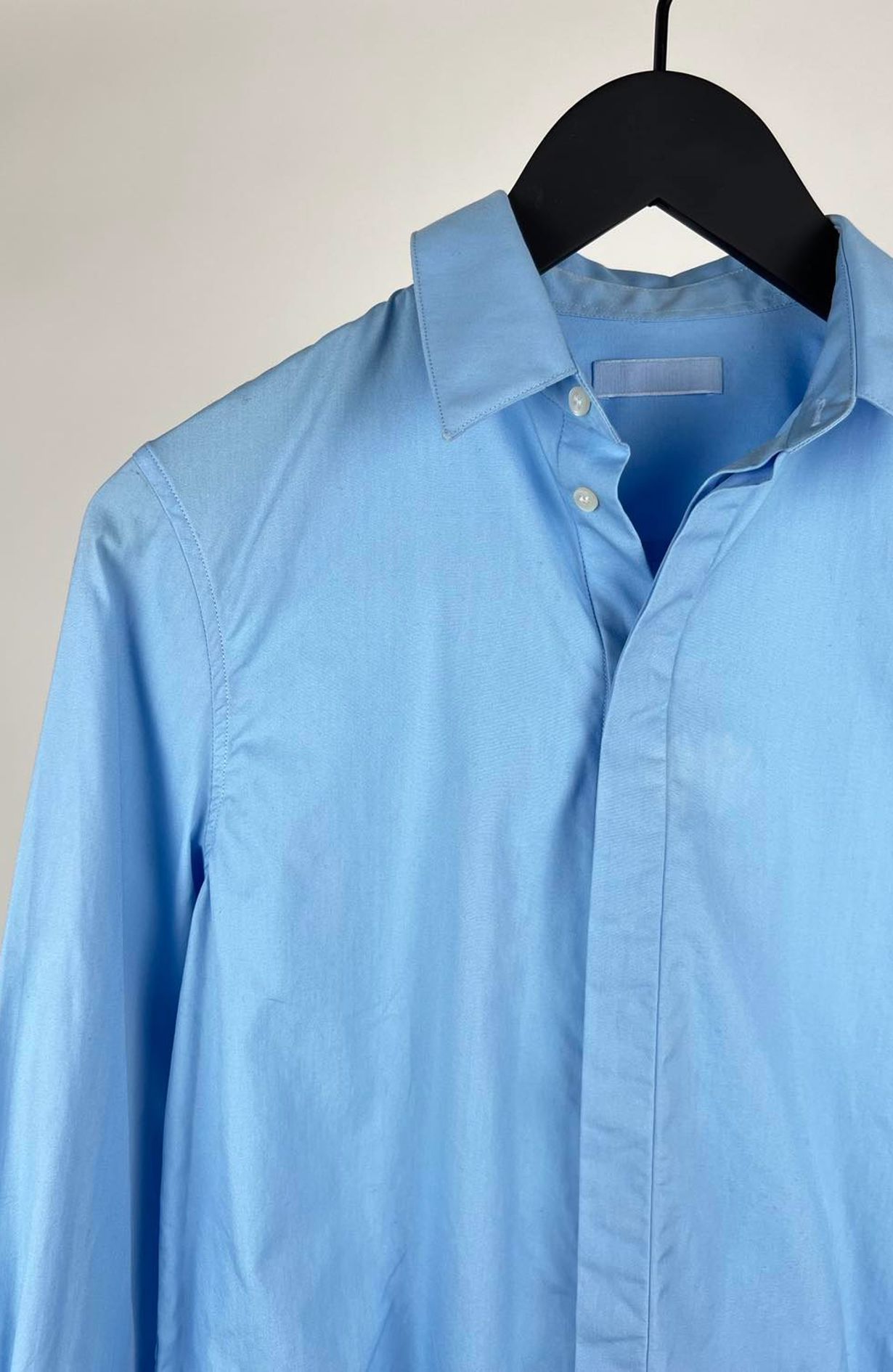 Wardrobe NYC Shirt Blue Size S