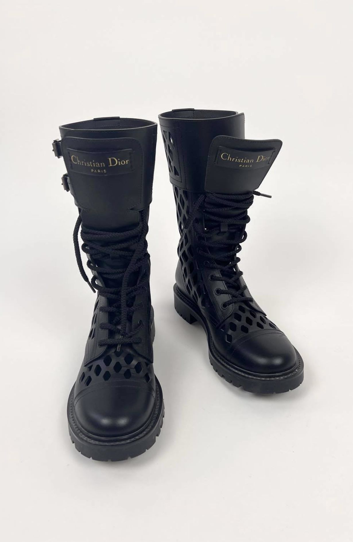 Christian Dior D-Trap Combat Boots