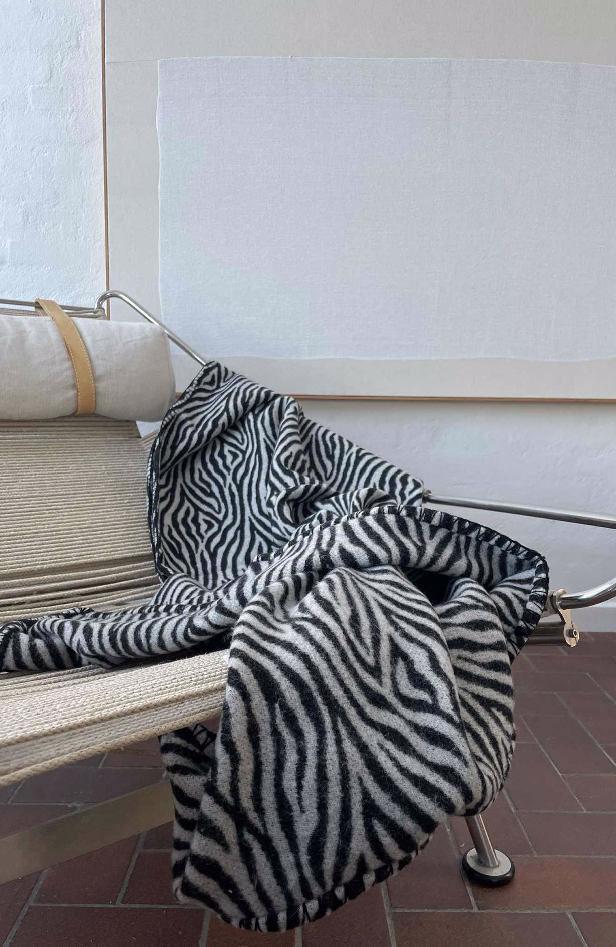 I Blame Lulu Zebra Cashmere Plaid