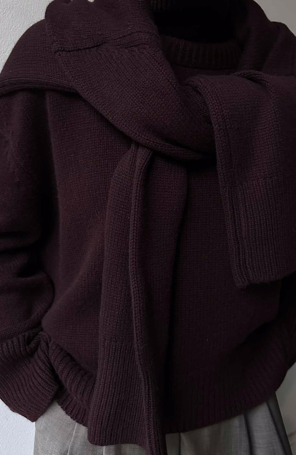 Alexis Knit - Cabernet