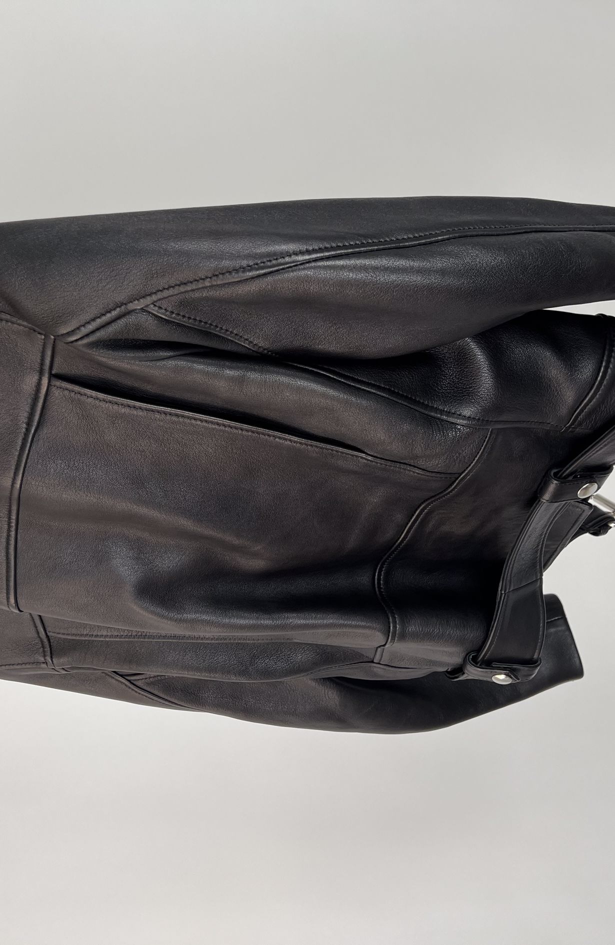 Acne biker jacket black size 38