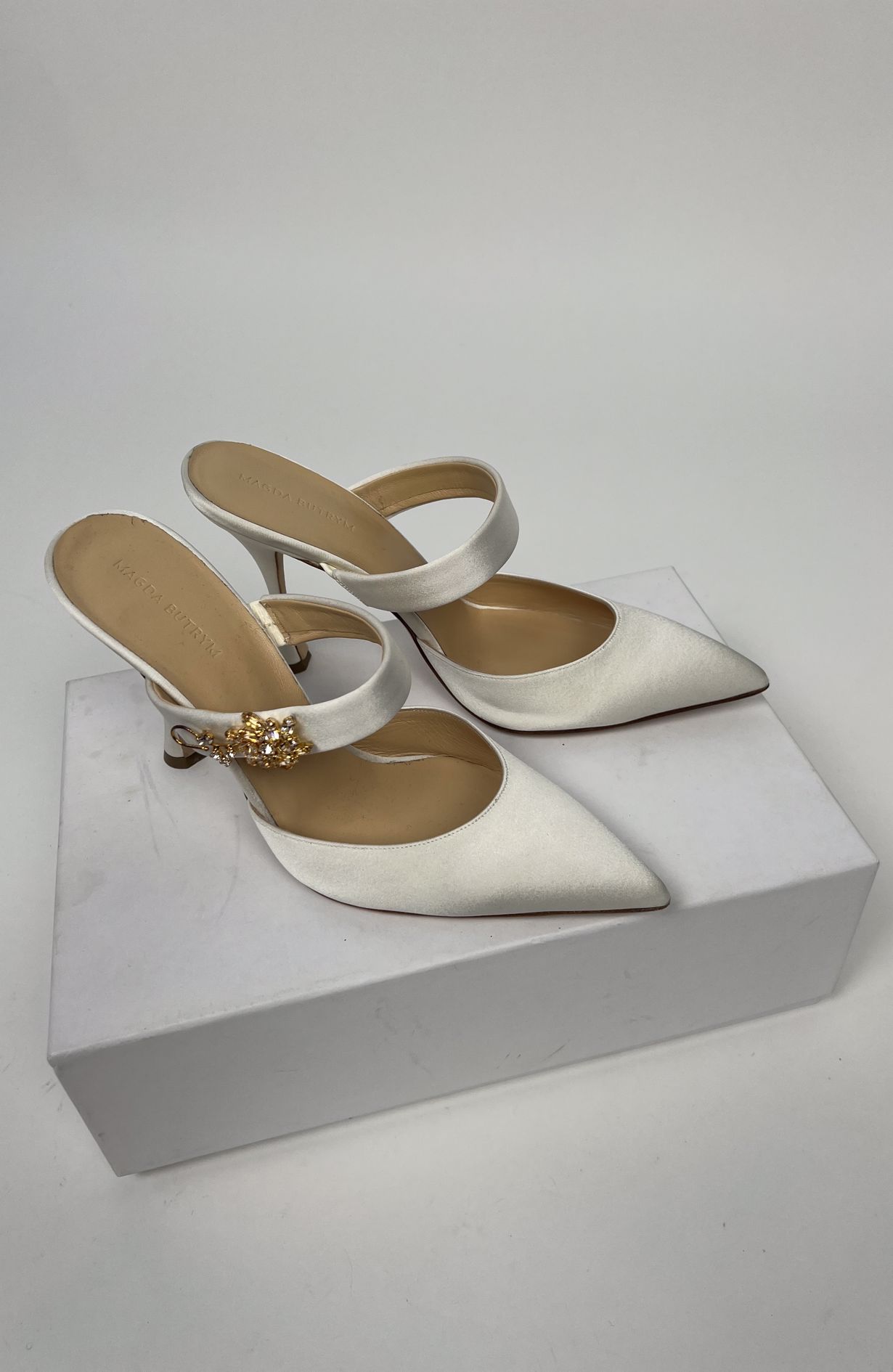 Magda Butrym heels White size 39 fits 38