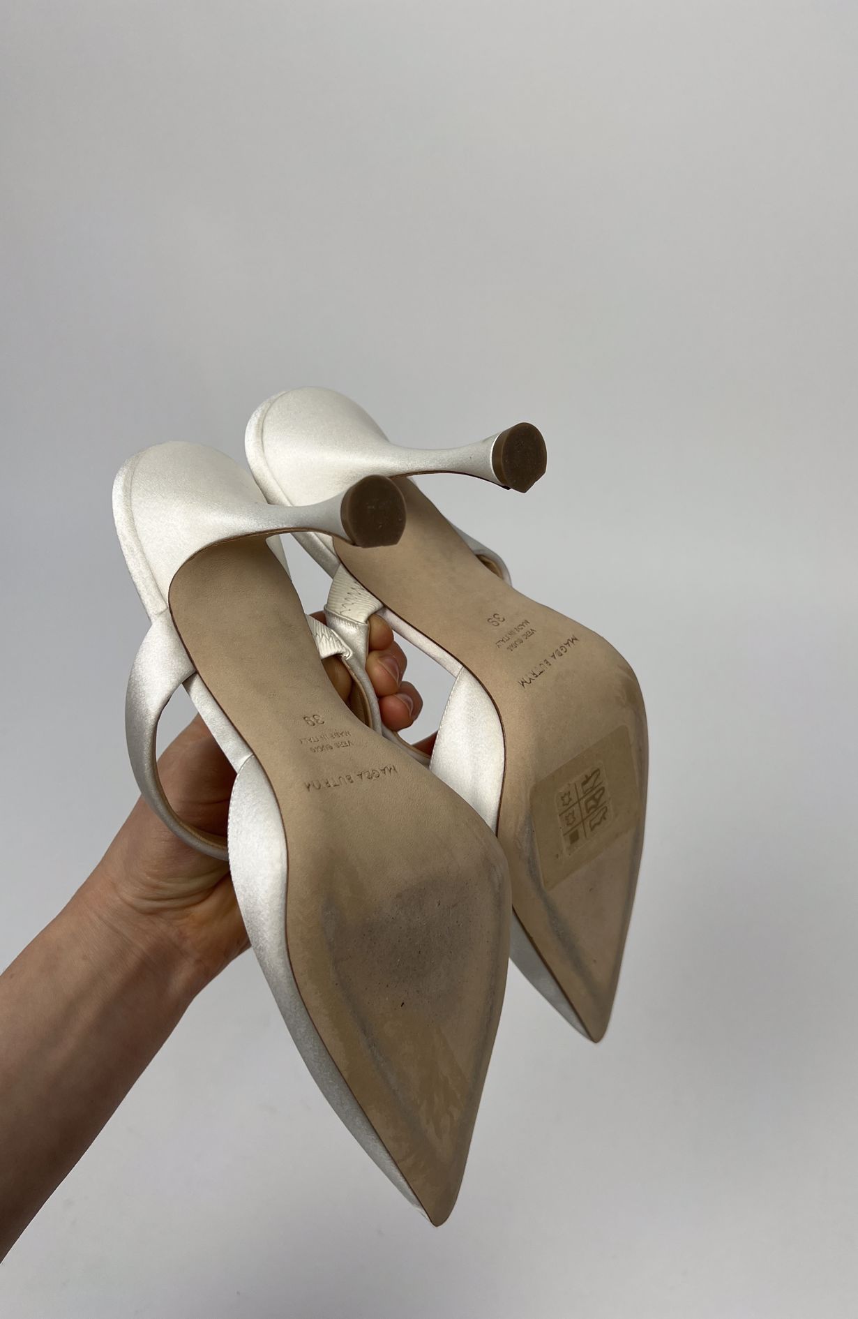 Magda Butrym heels White size 39 fits 38