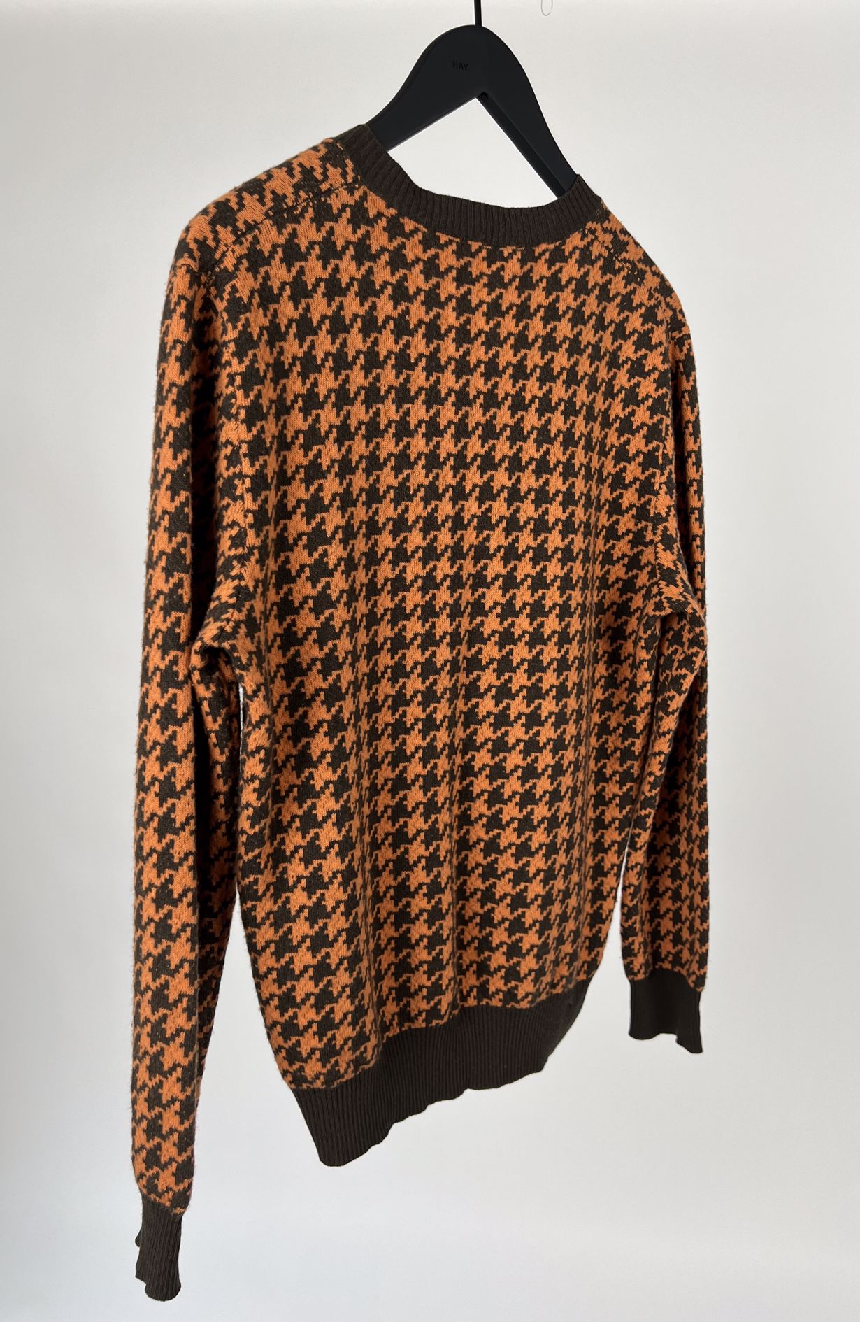 Hermes Knit orange/brown size M