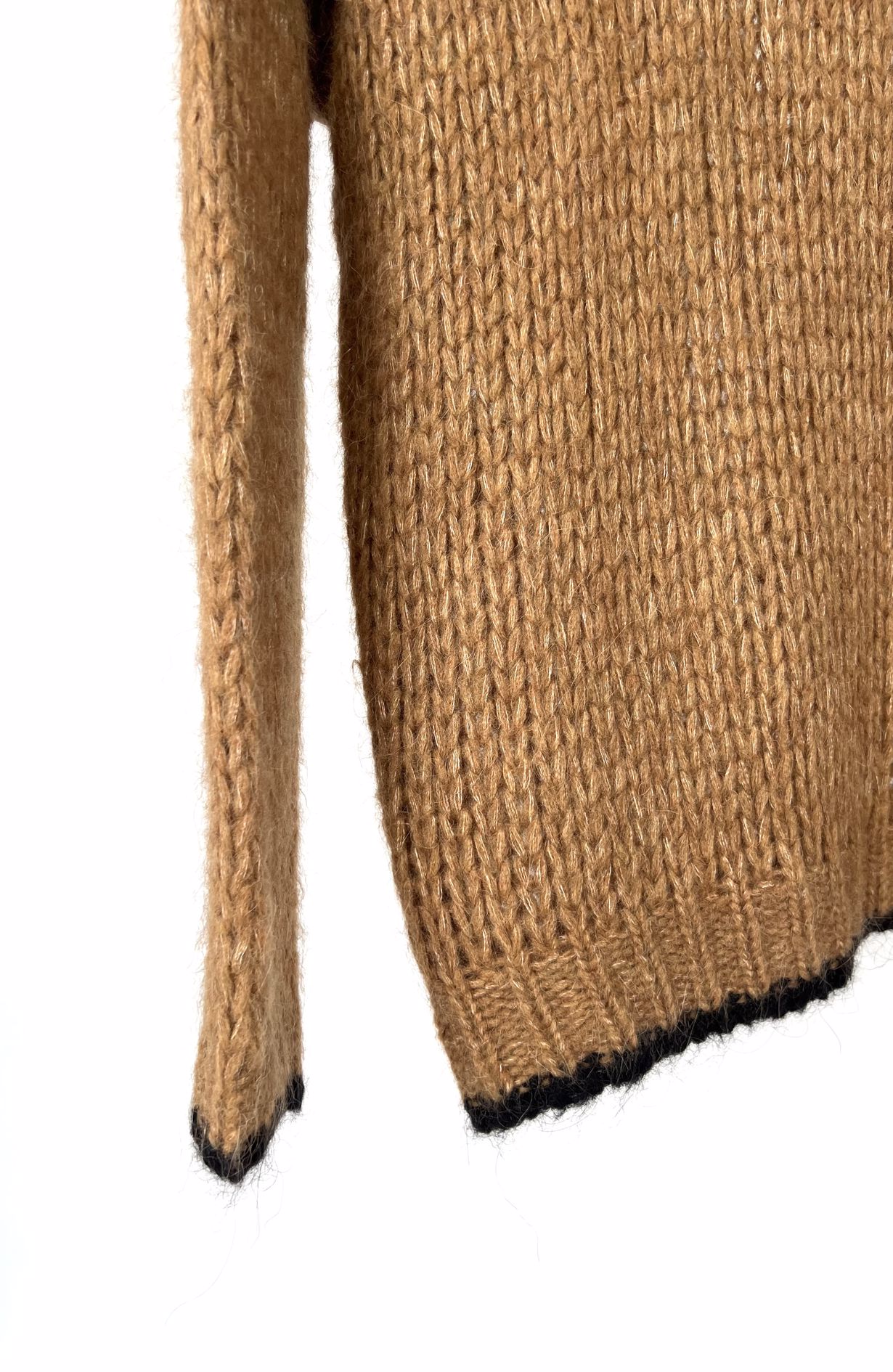 Vanessa Bruno Knit Size Small Orange/brown/grey
