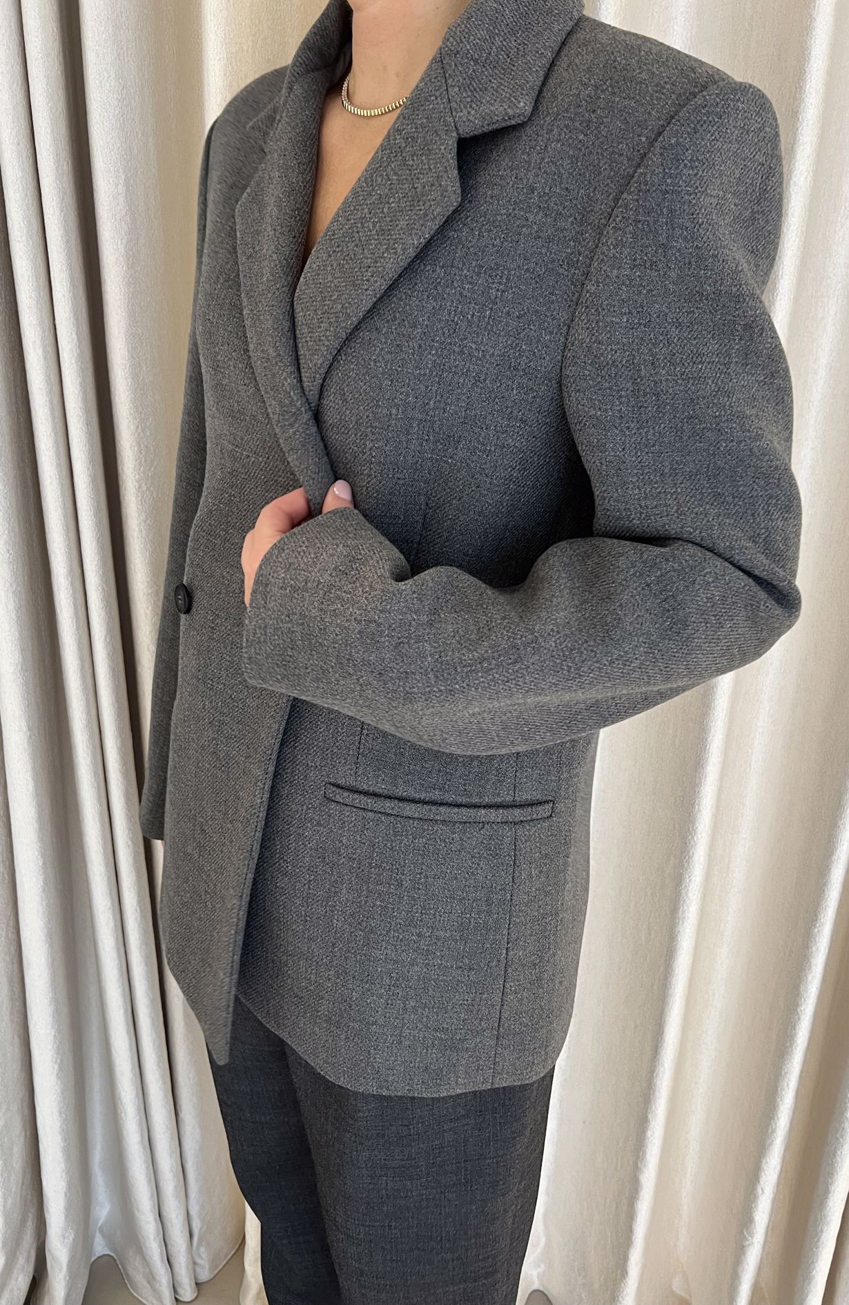 Iblamelulu Harvey blazer in grey