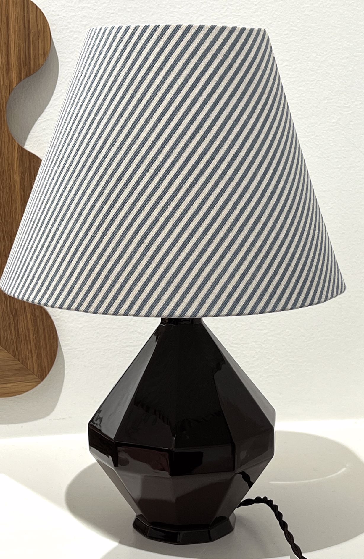 Lampshade small thin S-shape 20S