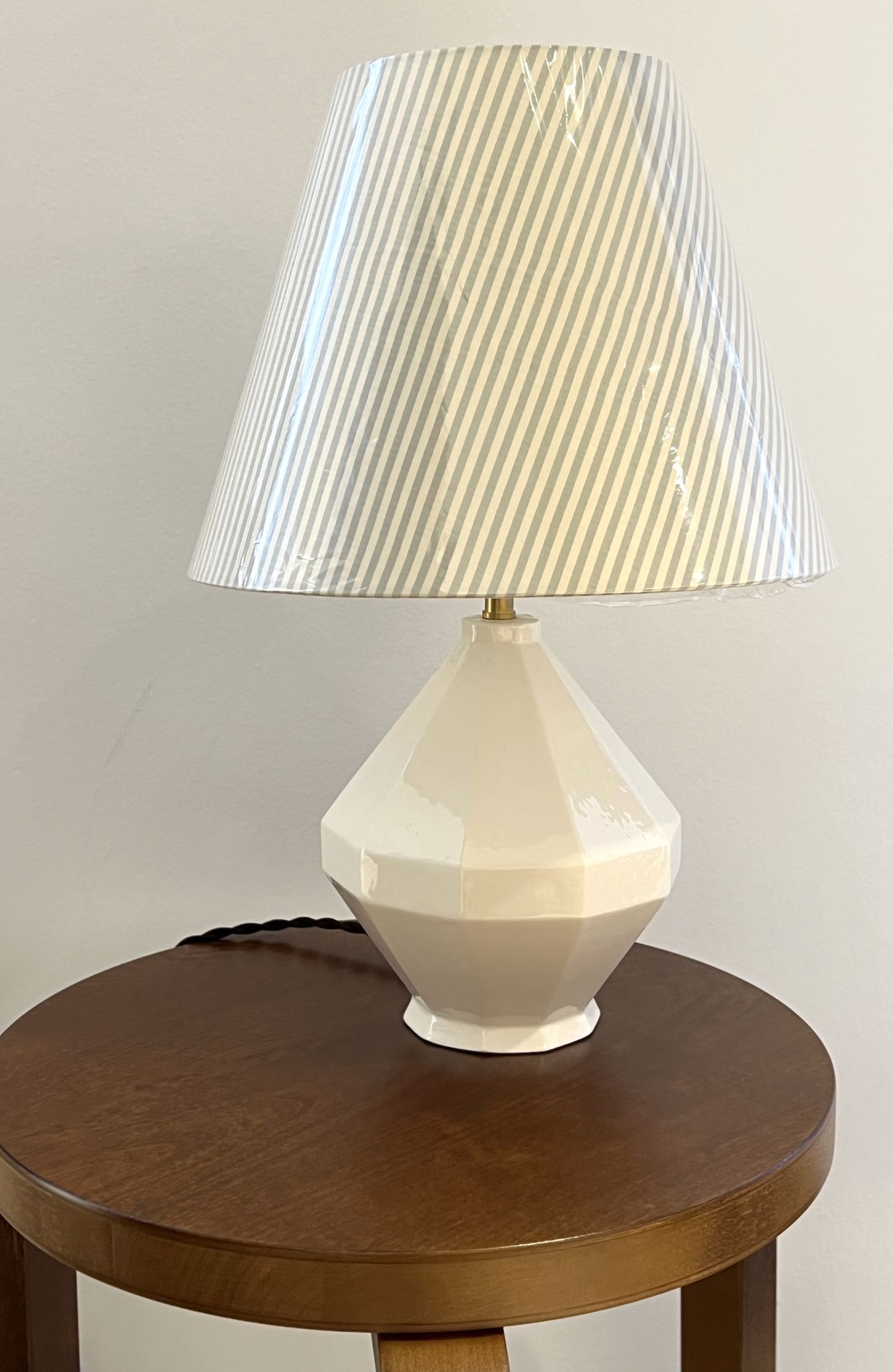 Lampshade small thin S-shape 20S