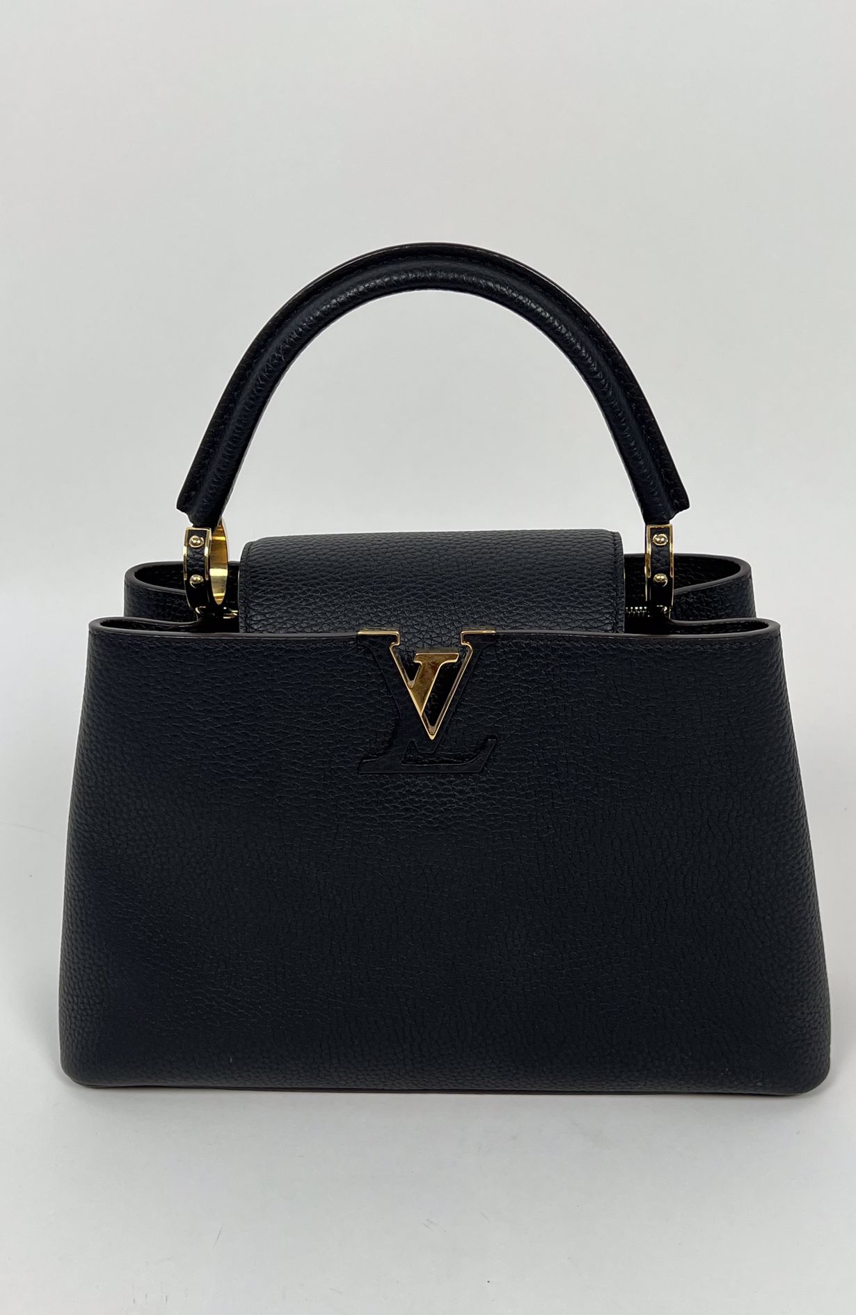 Louis Vuitton cappuchines bag black