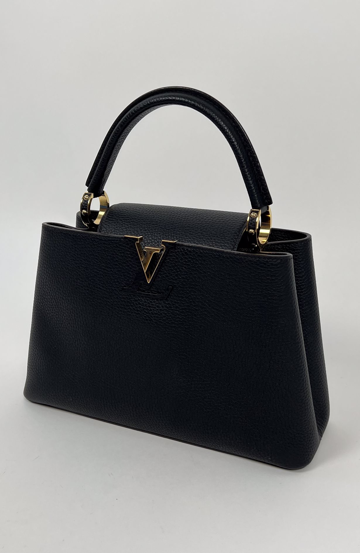 Louis Vuitton cappuchines bag black