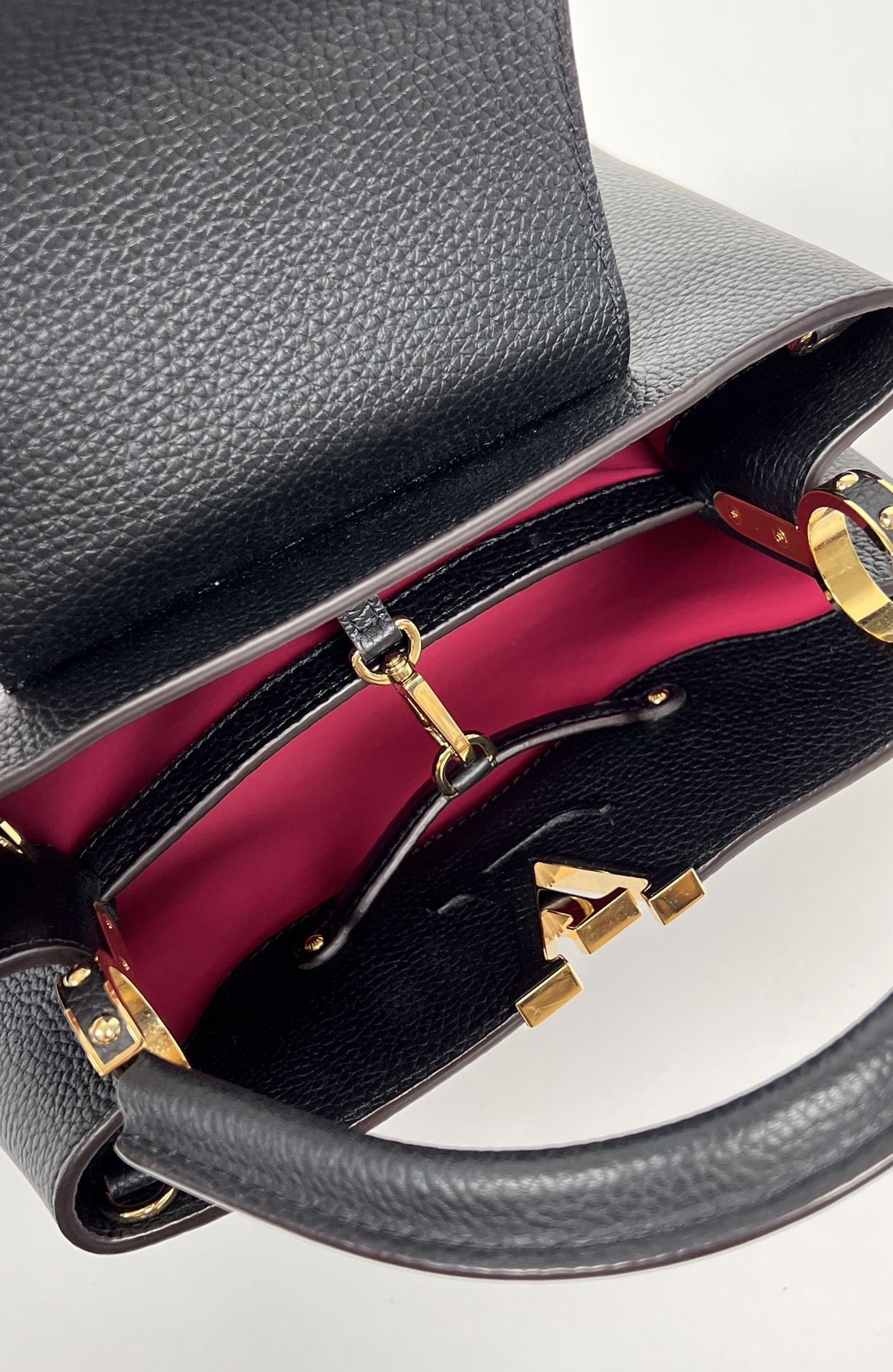 Louis Vuitton cappuchines bag black