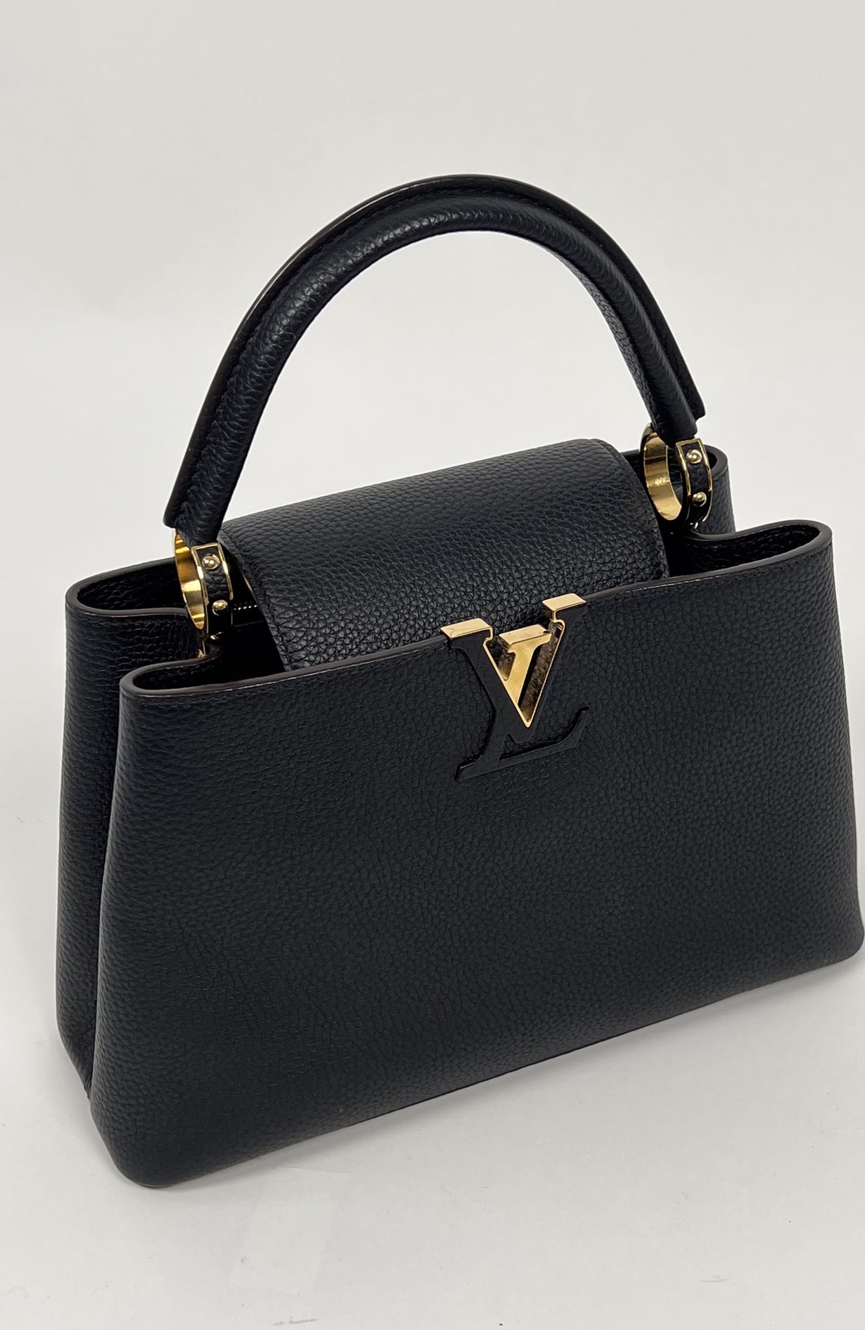 Louis Vuitton cappuchines bag black