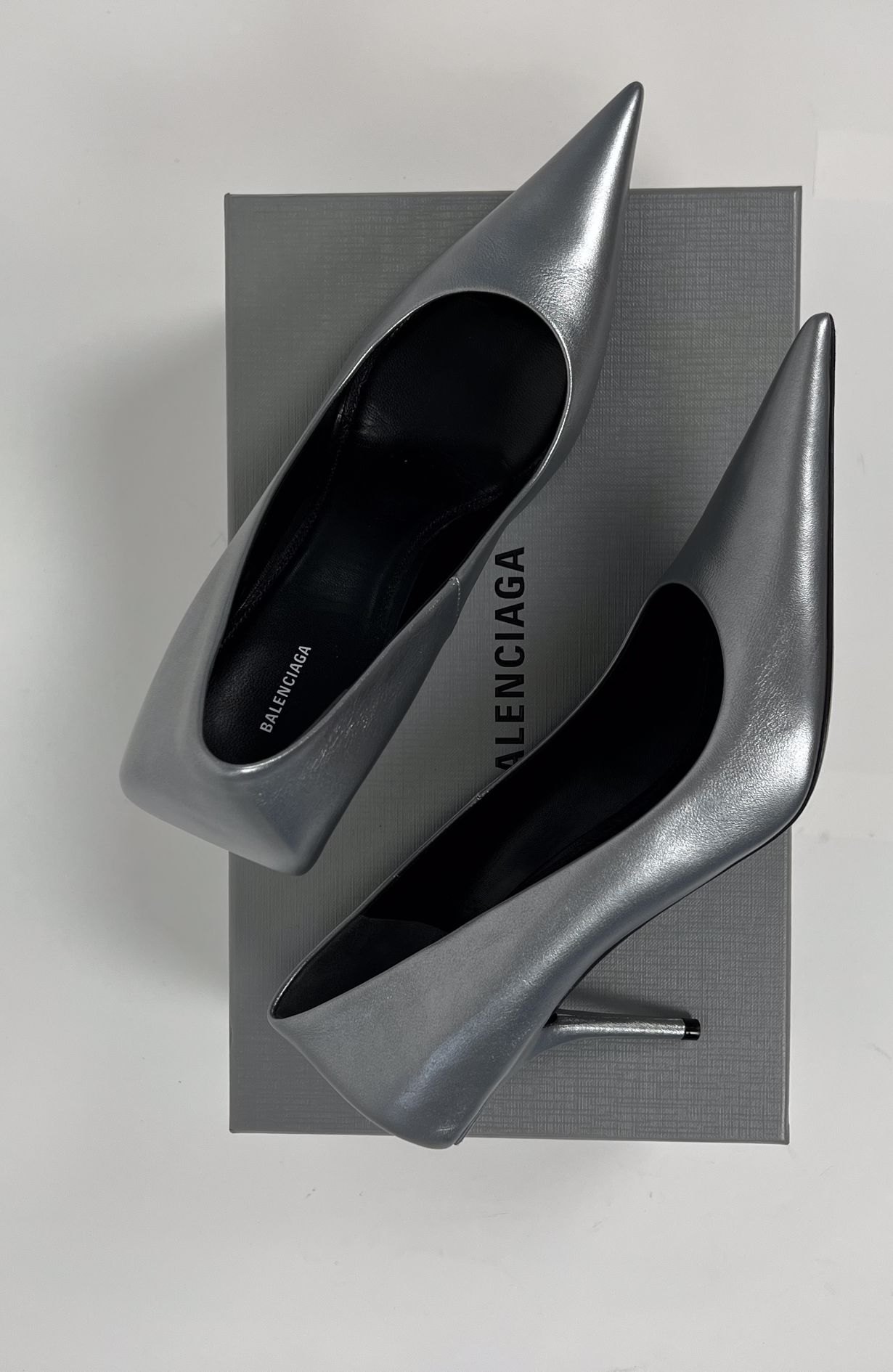 Balenciaga heels silver size 39 