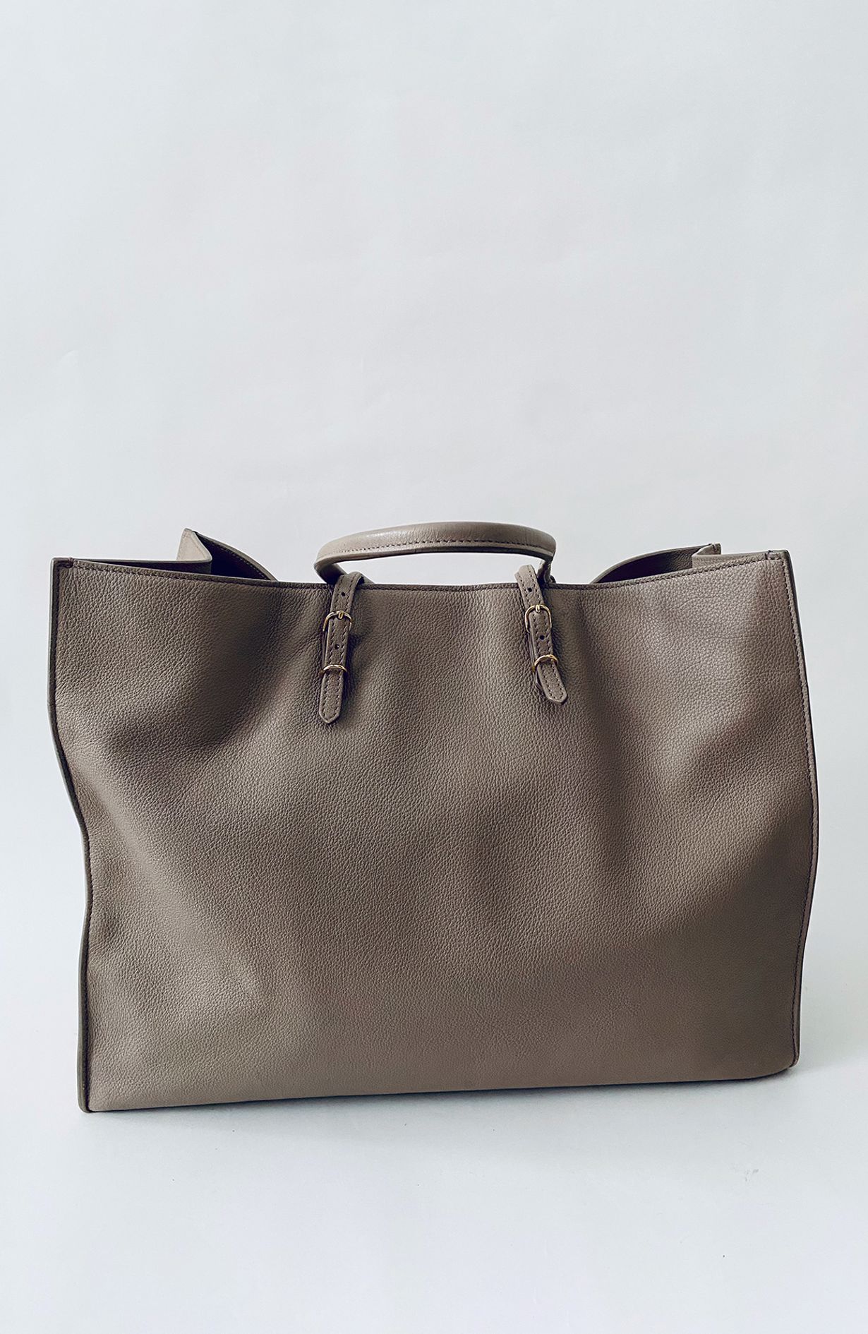 Balenciaga Papier shopper large taupe