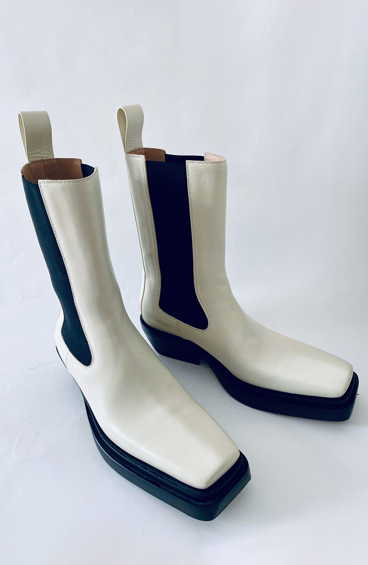 Bottega Veneta White boots size 38