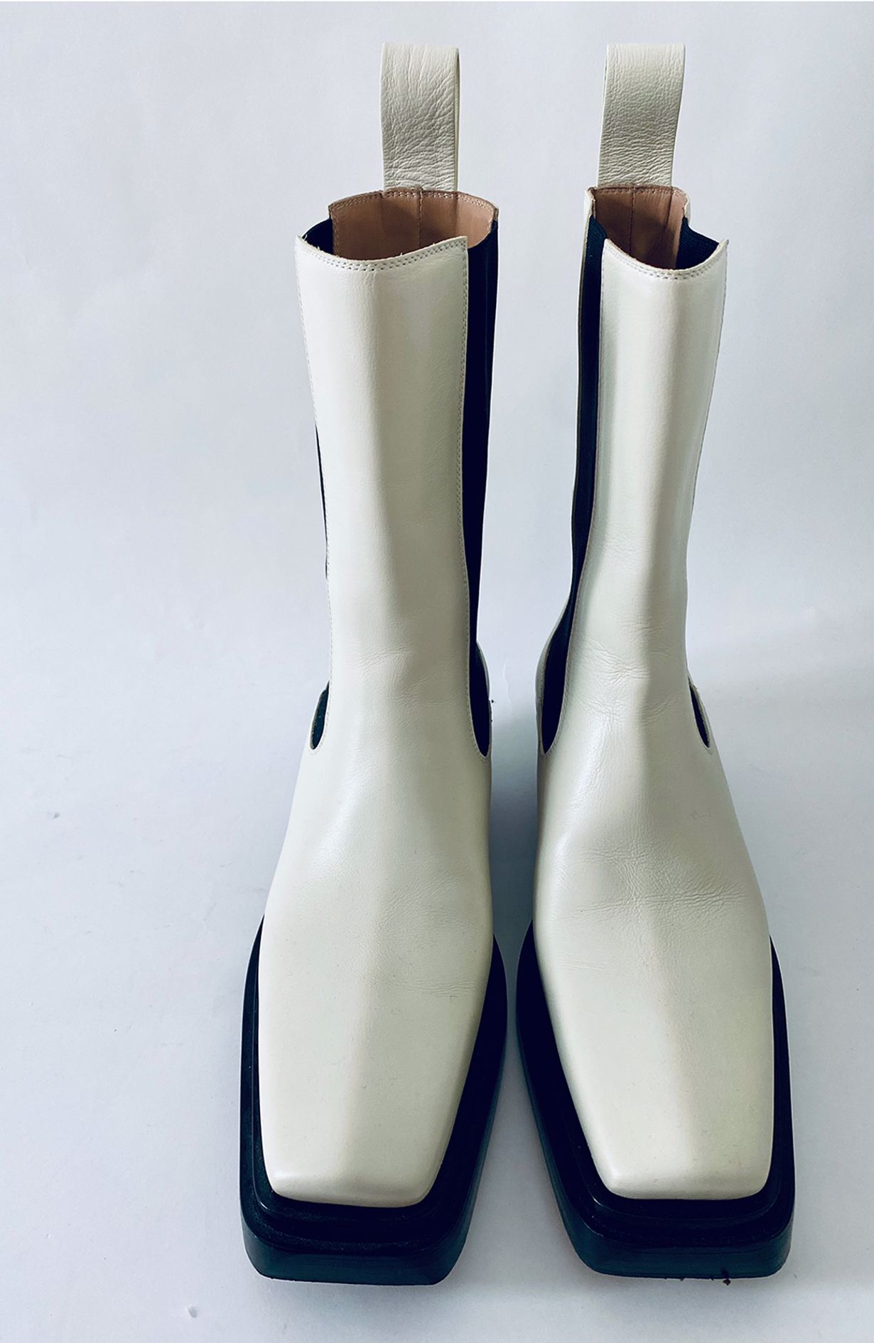 Bottega Veneta White boots size 38