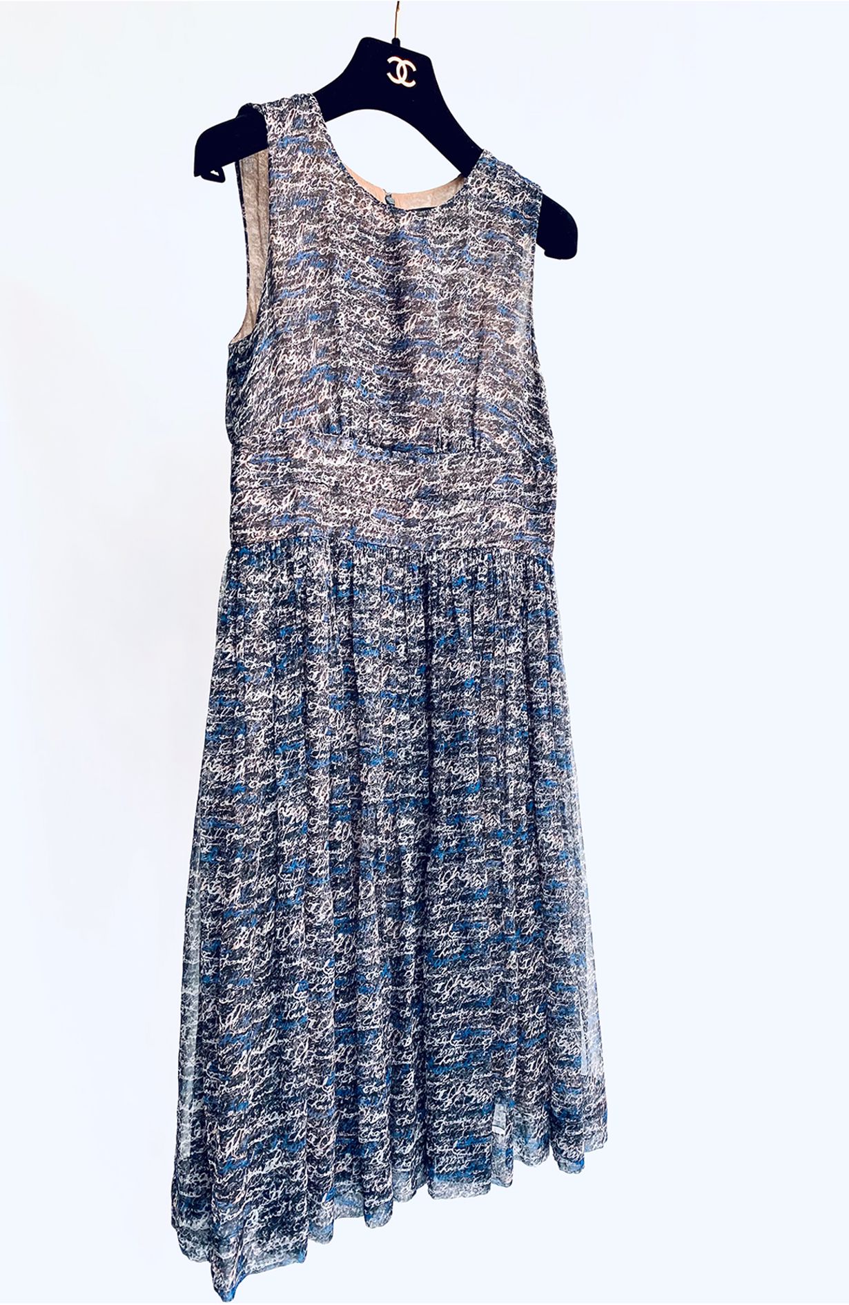 Silk maxi dress Chanel Multicolour size 40 FR in Silk - 15808576