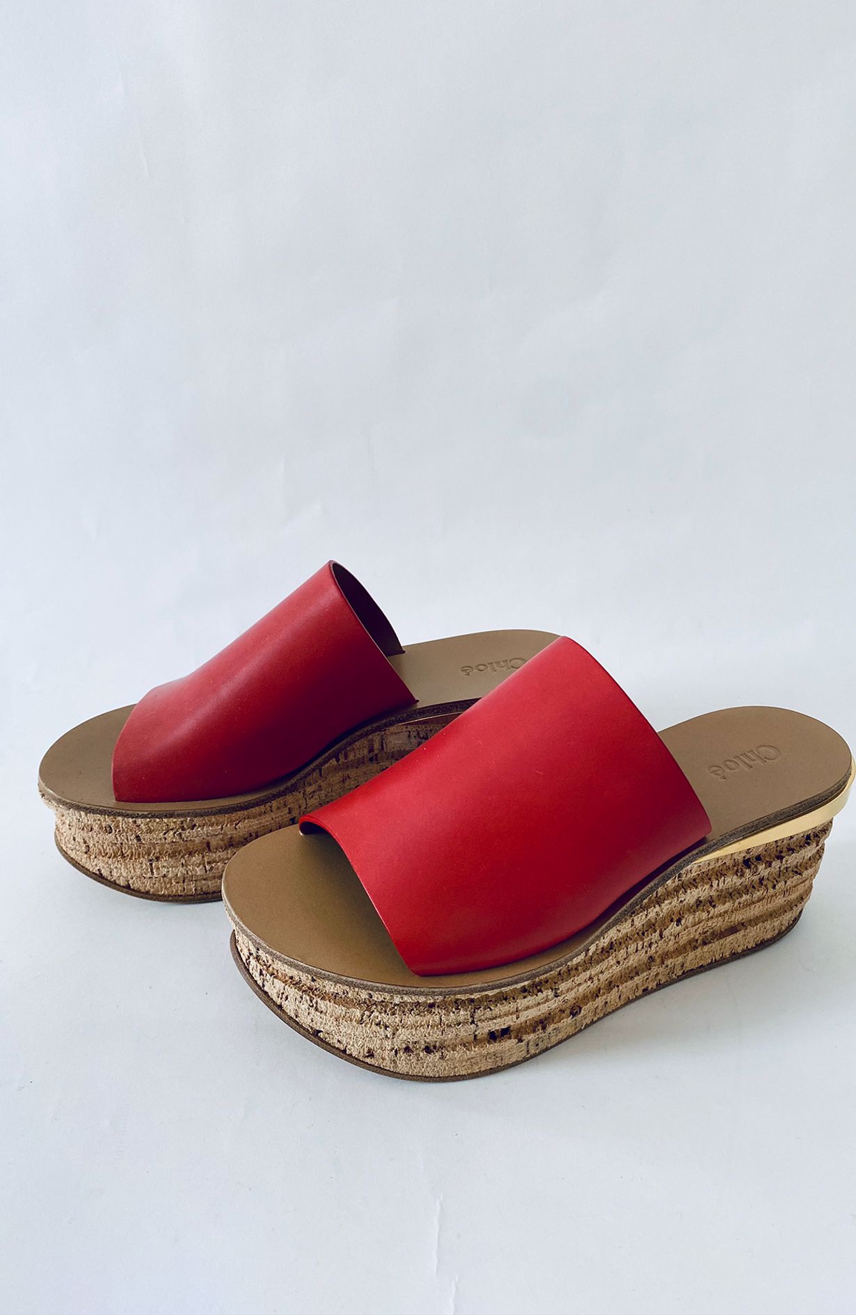 Chloé wedges red size 38,5