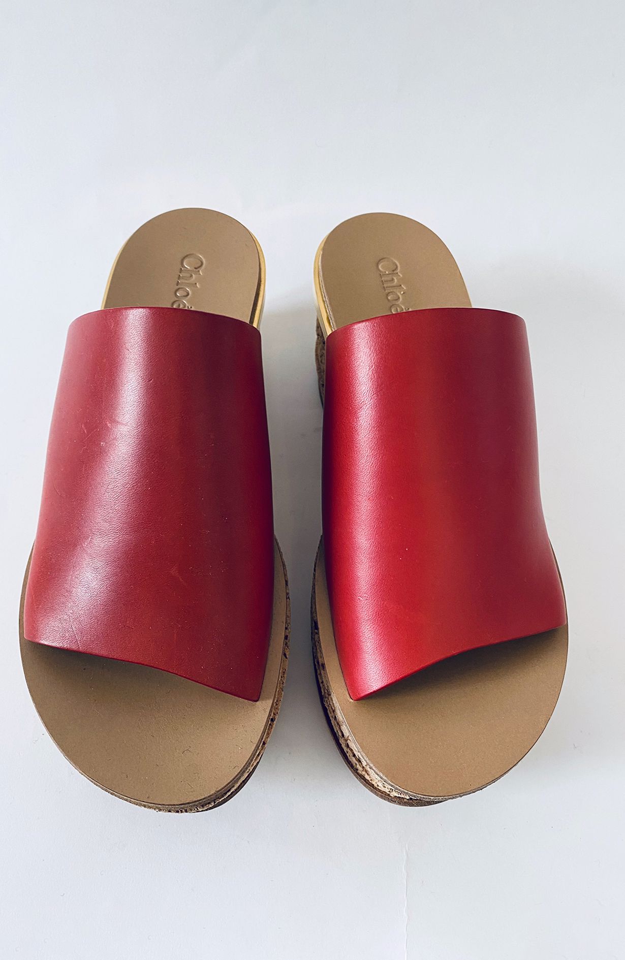 Chloé wedges red size 38,5