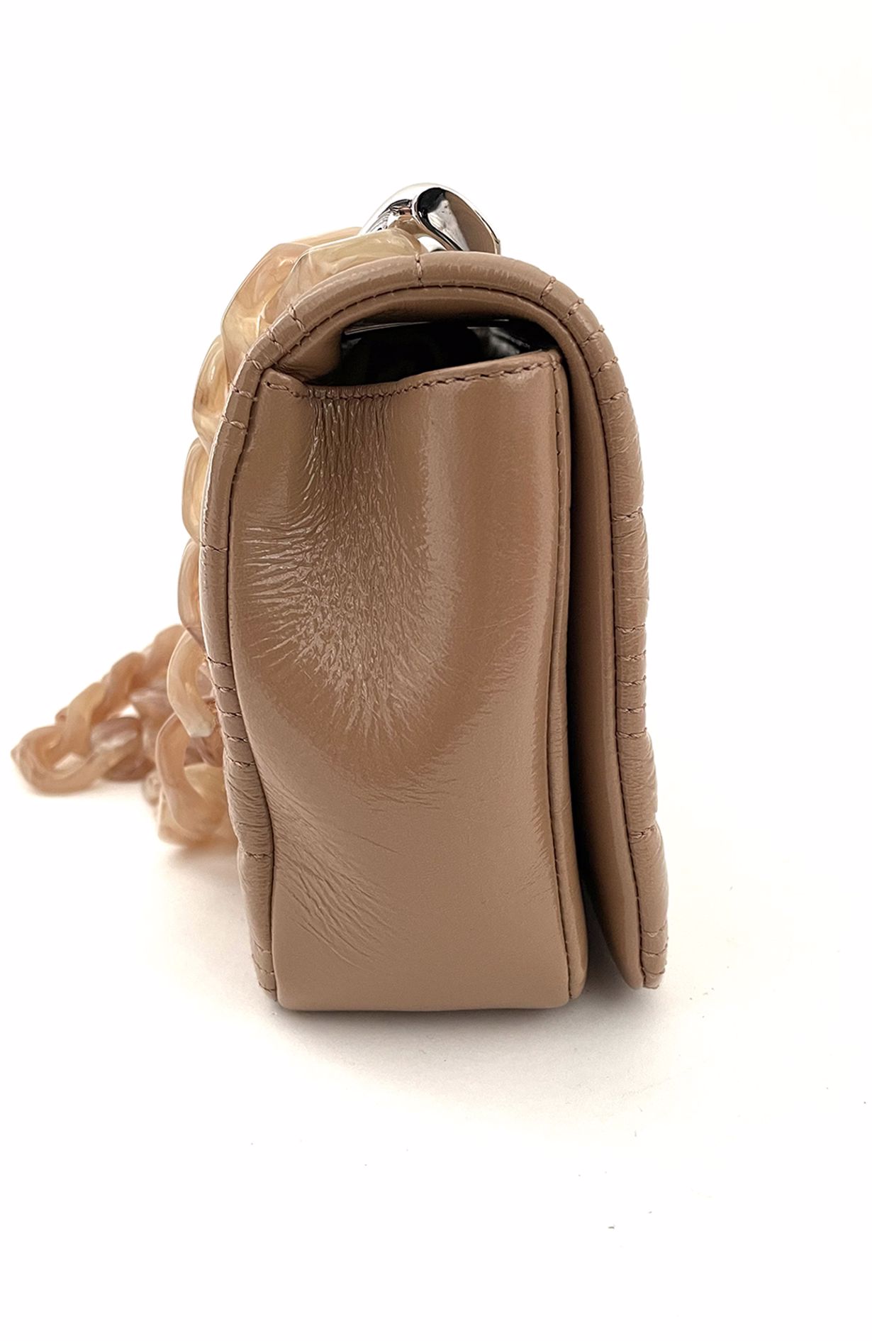 Burberry Small Lola Chain Shoulder Bag - Beige