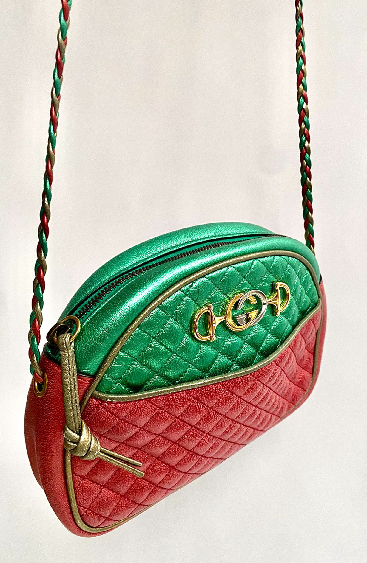 Gucci Trapuntata Metallic Bag