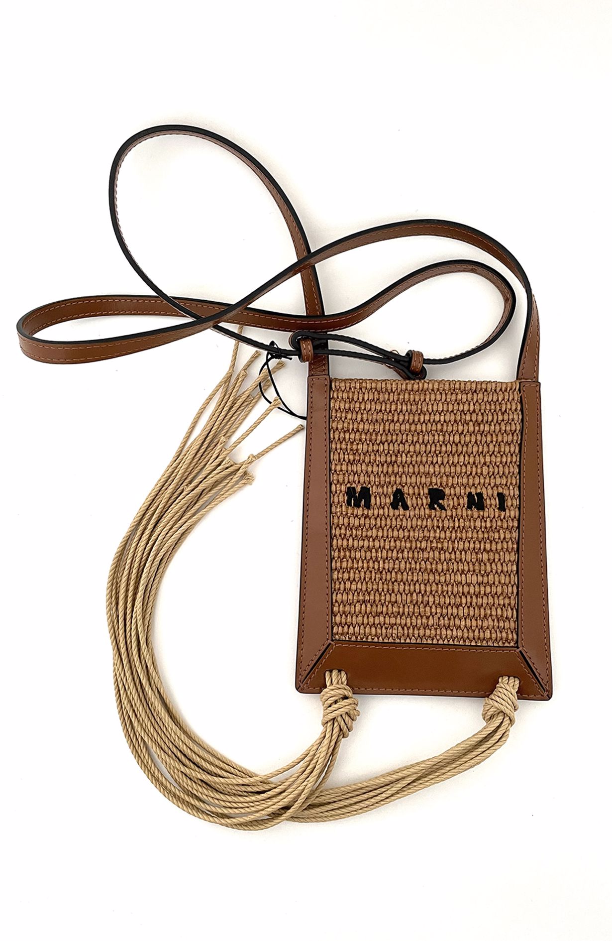 Marni Phone Bag - Brown 