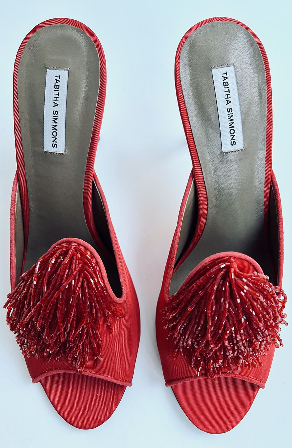 Tabitha Simmons Red Heels Size 39 5