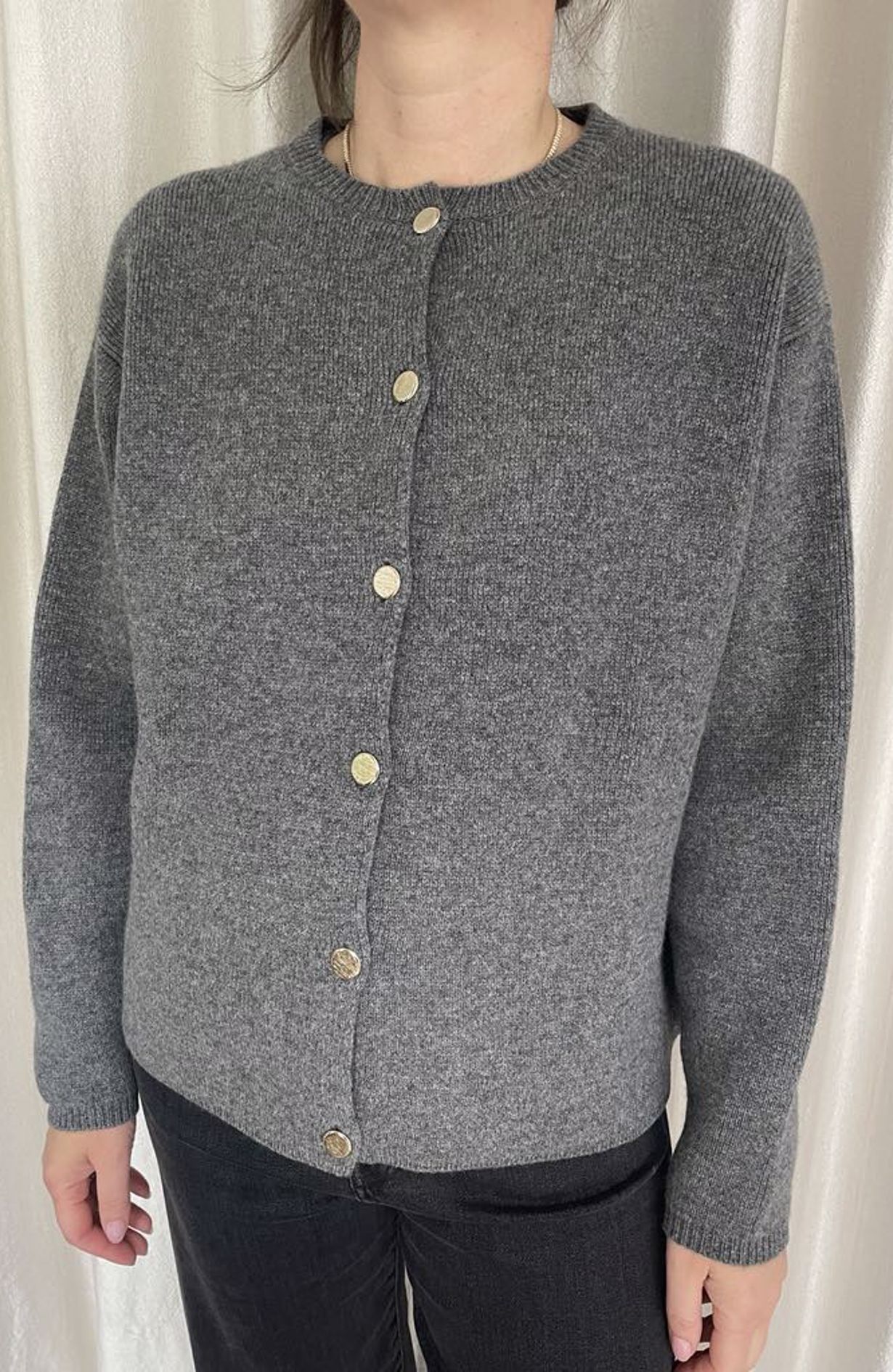 Iblamelulu Agnes cardigan Drakkar