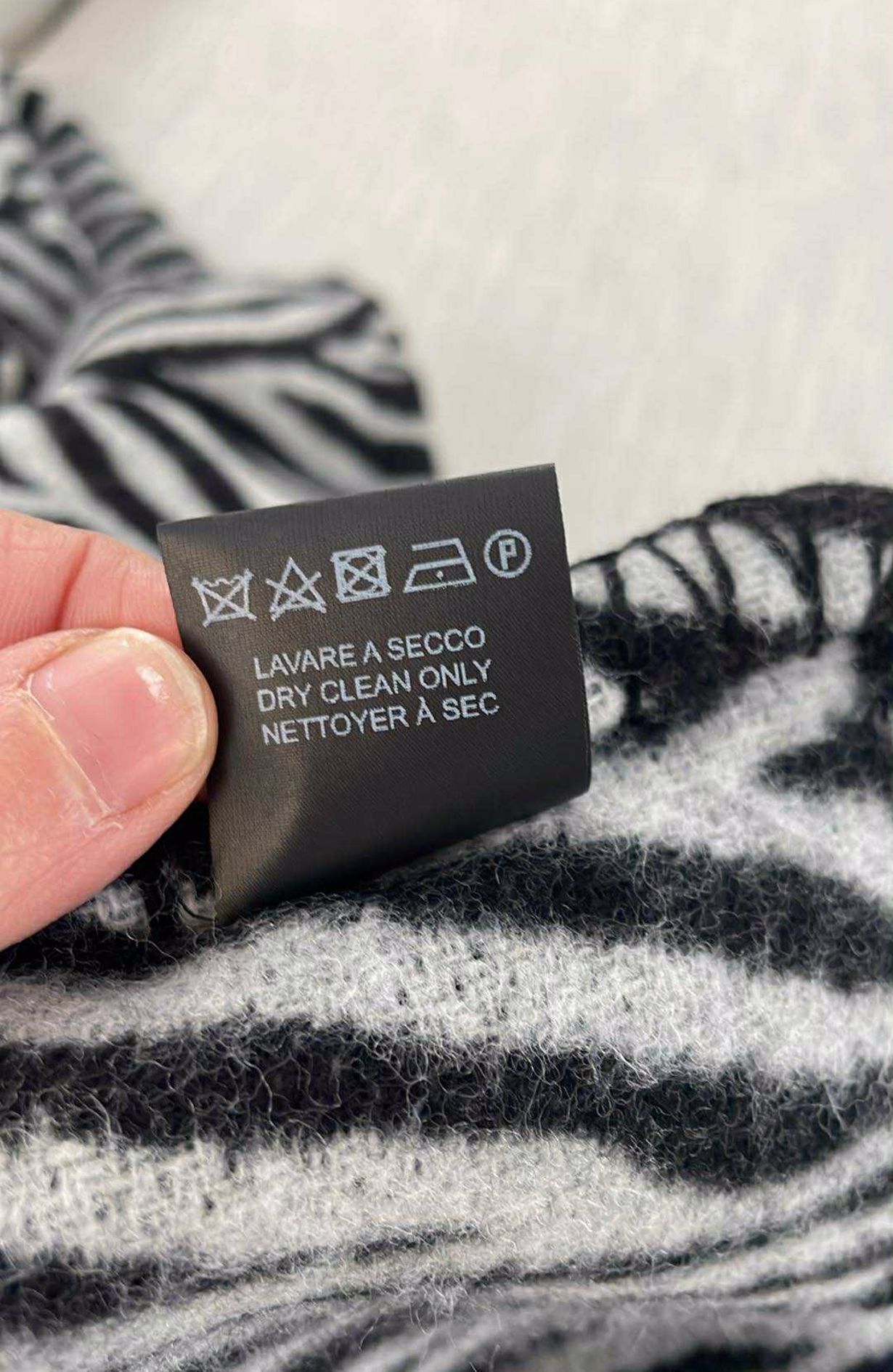 I Blame Lulu Zebra Cashmere Plaid