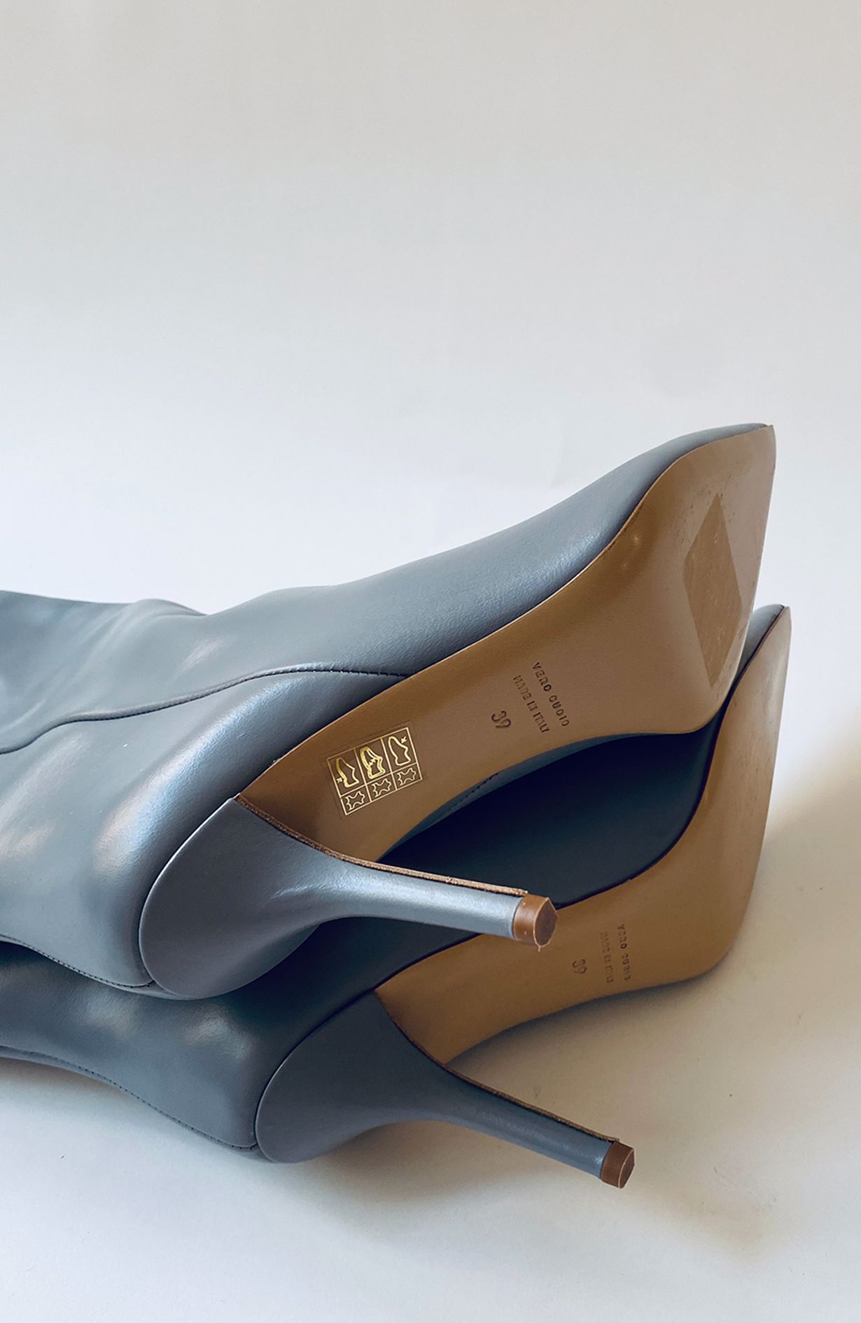 GIA X Pernille Teisbaek boots grey size 39 + box