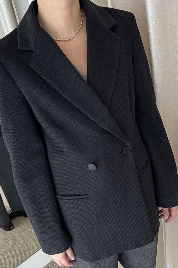 Iblamelulu Harvey blazer in checked