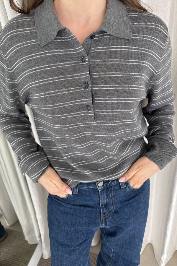 Iblamelulu Paula polo grey