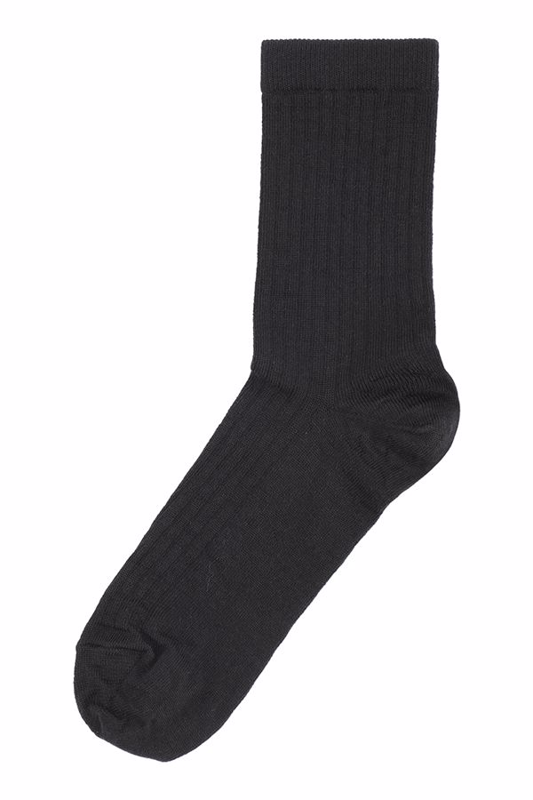MP Wool Rib Socks black 76718
