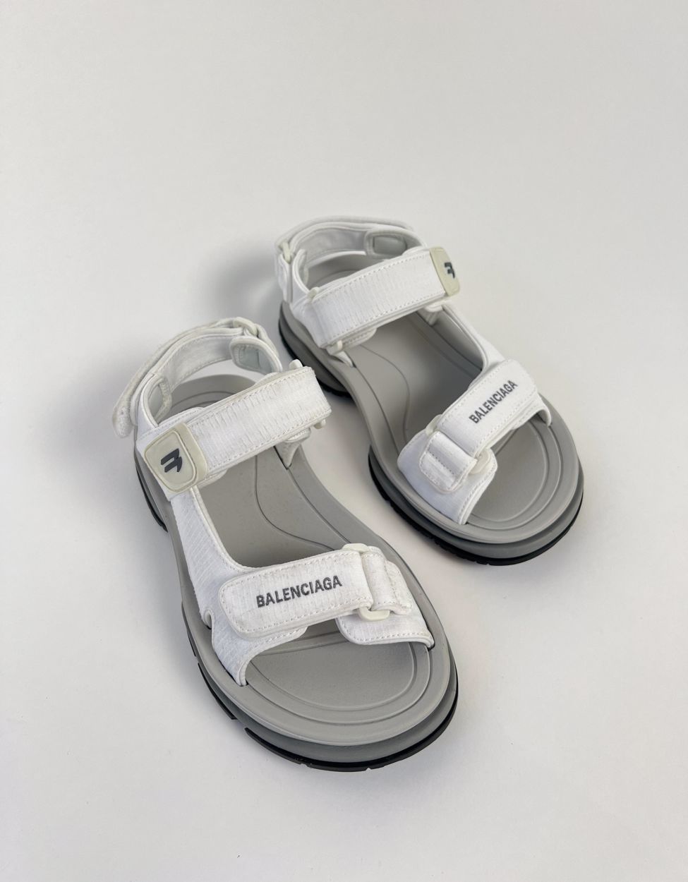 Balenciaga sandals white size 38+ box