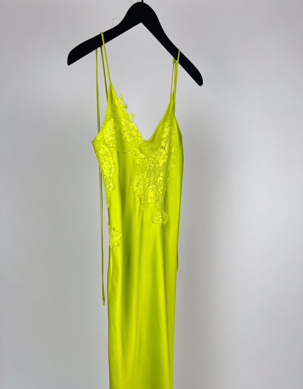 Victoria Beckham dress slip lime green size FR36