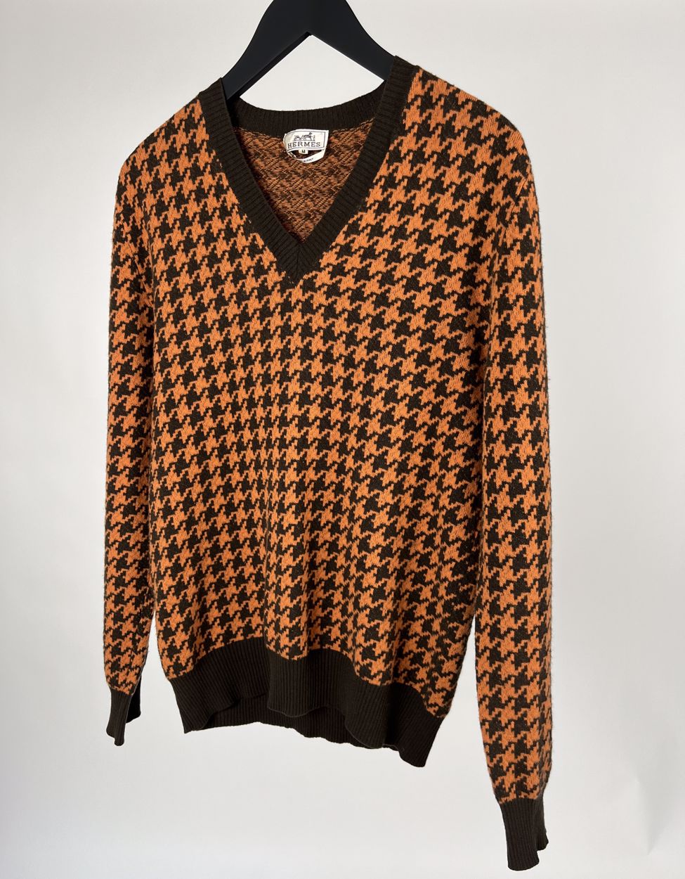 Hermes Knit orange/brown size M