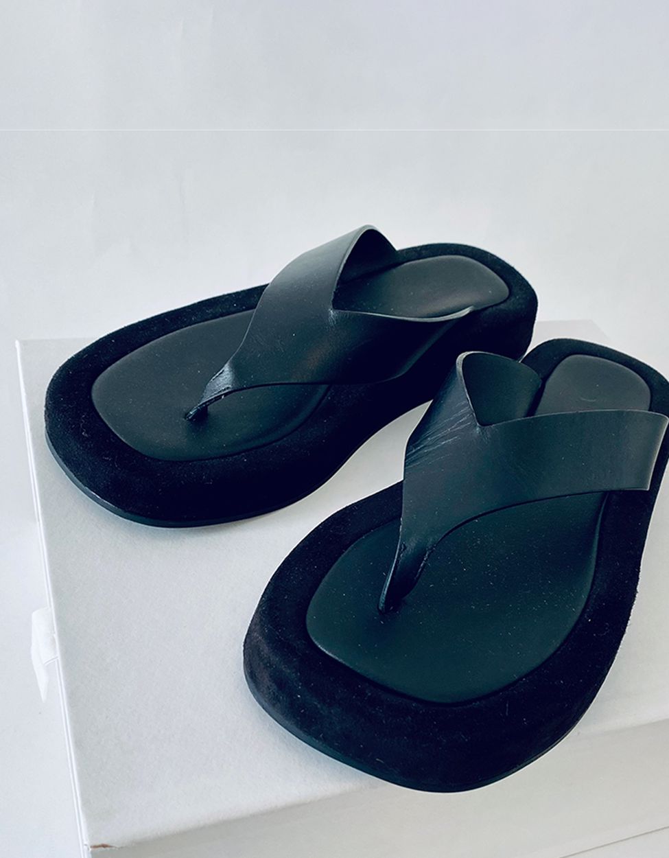 The Row sandals Ginza black size 38,5 w. box