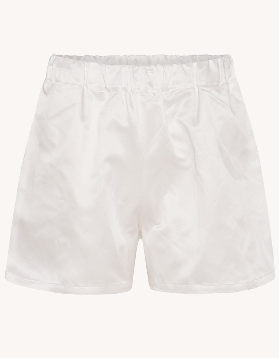 I Blame Lulu Twiggy Shorts - White Satin