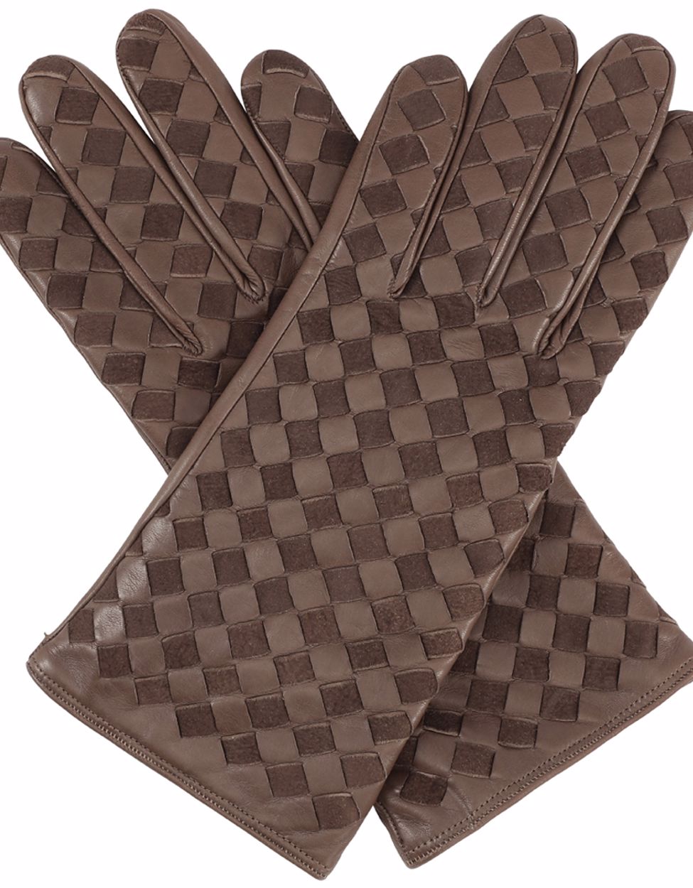 Wicker Gloves - Brown