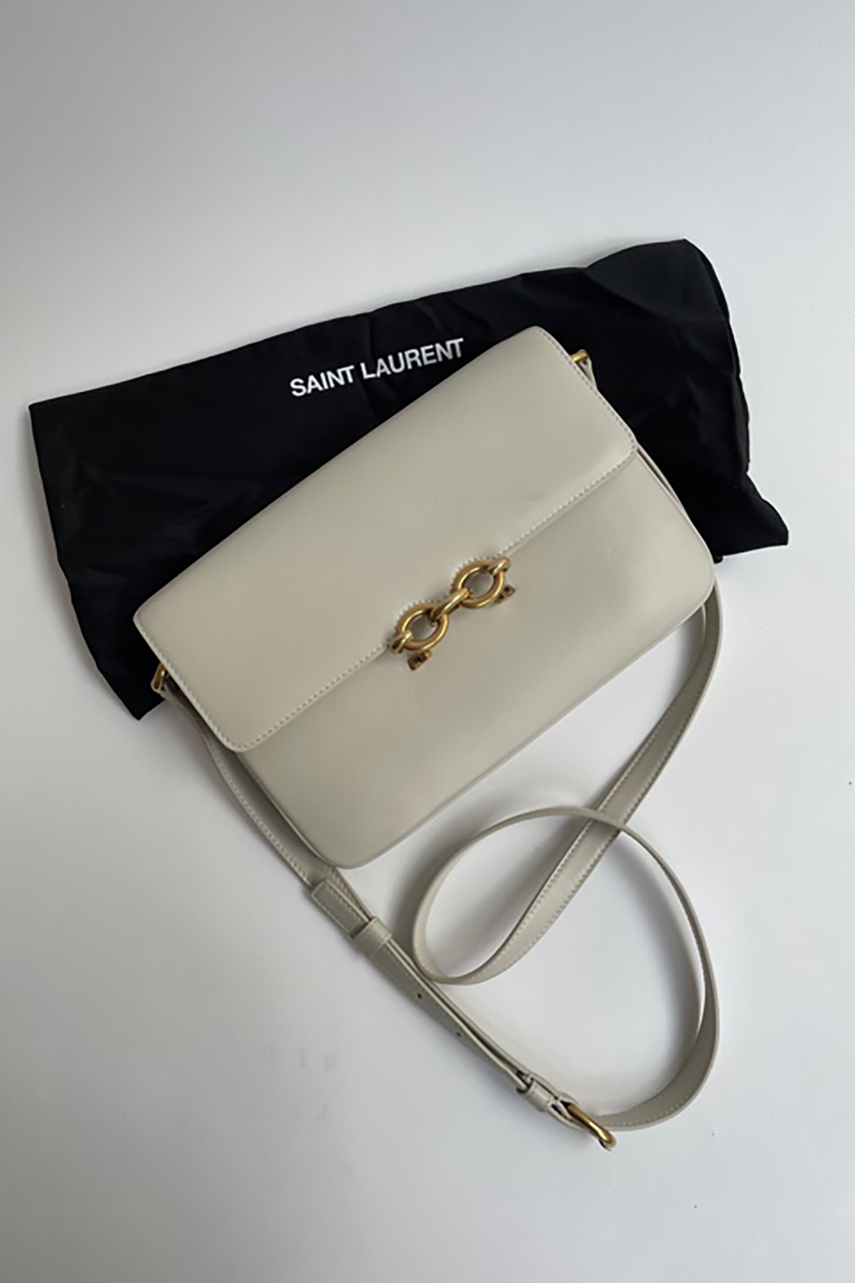 Saint Laurent Bag - Off White With Dustbag