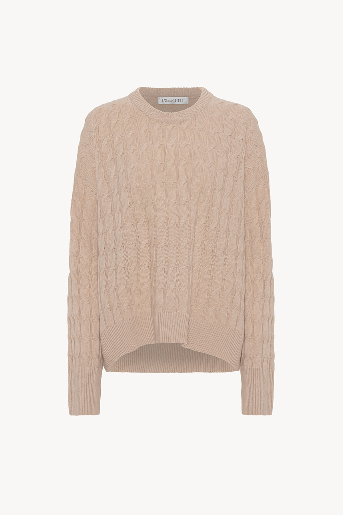 Carmen Cable Knit - Fawn